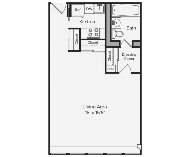 0 bedroom in Boston MA 02116 for Rent