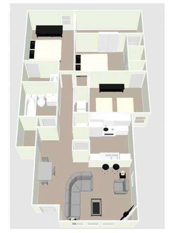 Branchester Lakes Apartments - C1 for Rent