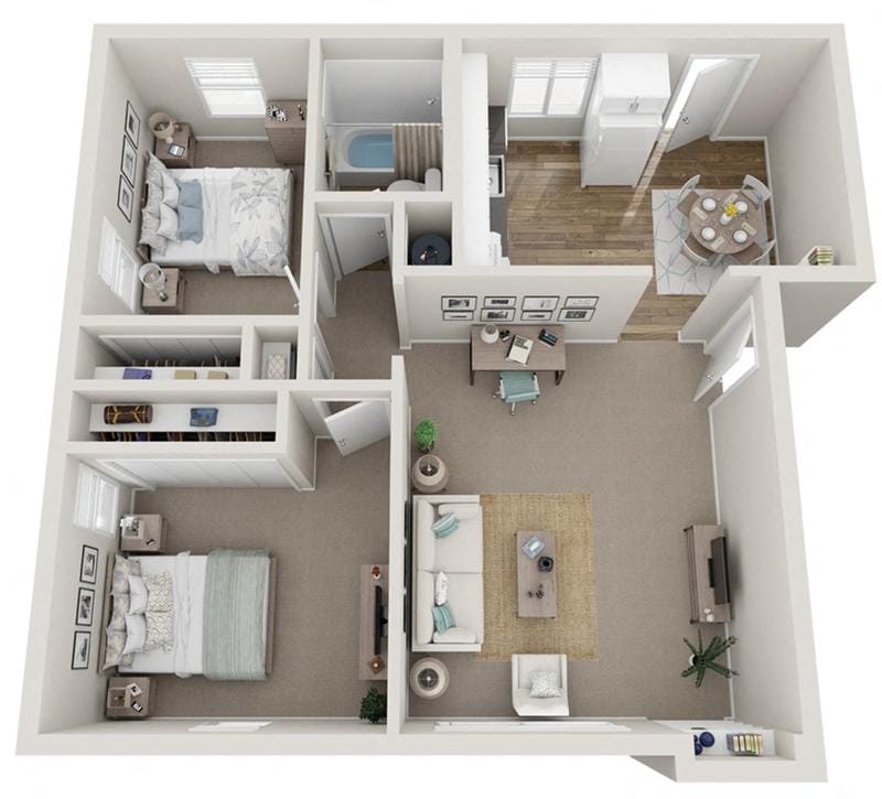 Woodhaven - 2x1 for Rent