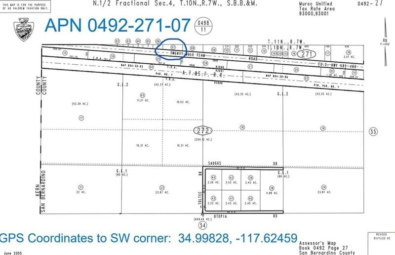 2320 Twenty Mule Team Rd, Boron, CA 93516 - MLS HD23143083 for Sale