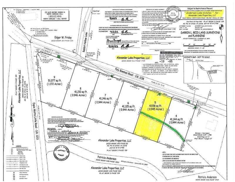 Taylorsville, Alexander County, NC Undeveloped Land, Homesites for sale Property ID: 417716641