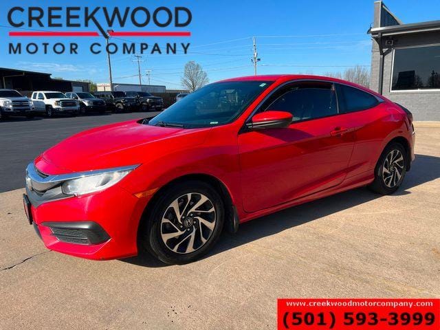2017 Honda Civic LX-P 2.0L FWD Low Miles Financing Warranty Coupe - Searcy, AR for Sale
