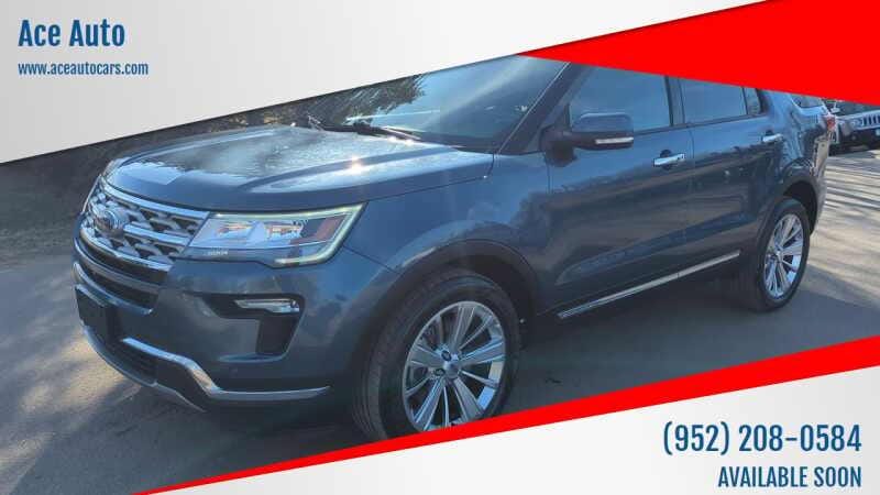 2019 Ford Explorer Blue, 64K miles for Sale