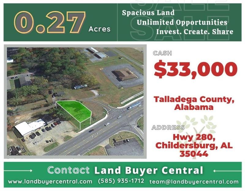 0.27-Acre Commercial Lot with Power Available - Close to Major Establishments for Sale