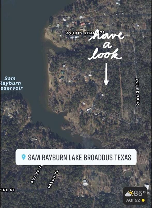 (R3539) Lake Circle Drive, Broaddus, TX 75949 for Sale