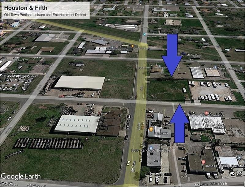 Corner Houston & Fifth, Portland, TX 78374 for Sale
