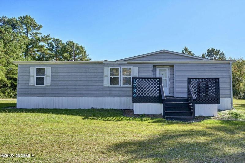 1784 NC HIGHWAY 172, Sneads Ferry, NC 28460 Manufactured Home For Sale  MLS# 100411477