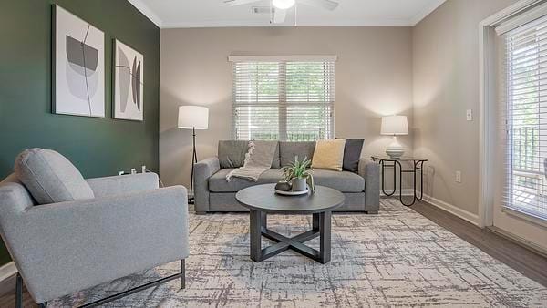 Rent Lodge at Croasdaile Farm #02-308 in Durham, NC - Landing