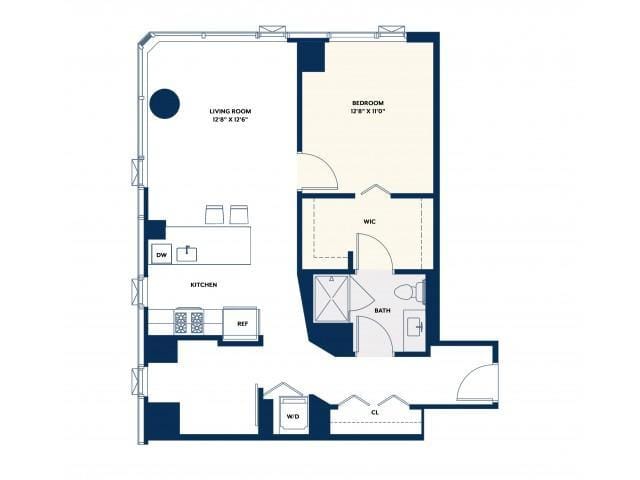 1 Bedroom 1 Bath In Chicago IL 60605 for Rent