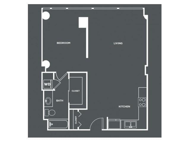 1 Bedroom 1 Bath In Chicago IL 60605 for Rent
