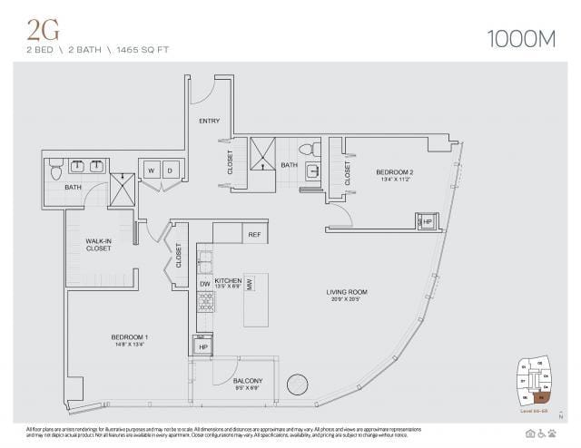 2 Bedroom 2 Bath In Chicago IL 60605 for Rent