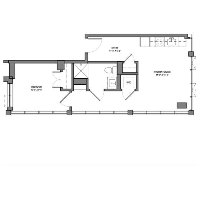 1 Bedroom 1 Bath In Chicago IL 60654 for Rent