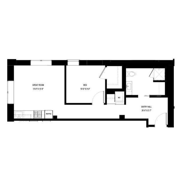 1 Bedroom 1 Bath In Chicago IL 60607 for Rent