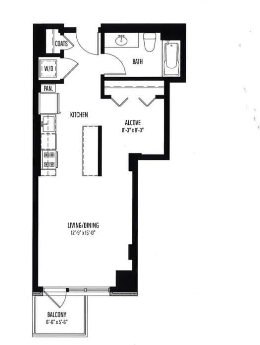 0 Bedroom 1 Bath In Chicago IL 60610 for Rent