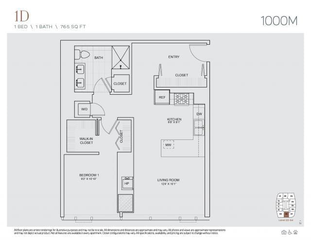 1 Bedroom 1 Bath In Chicago IL 60605 for Rent