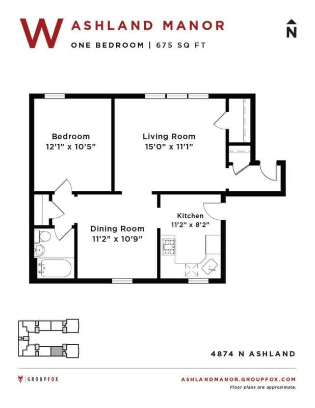 1 Bedroom 1 Bath In Chicago IL 60640 for Rent