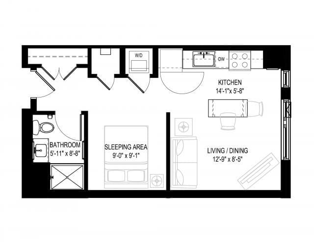 0 Bedroom 1 Bath In Boston MA 02128 for Rent