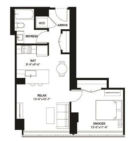 1 Bedroom 1 Bath In Chicago IL 60605 for Rent