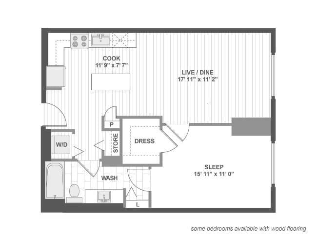 1 Bedroom 1 Bath In Chicago IL 60605 for Rent