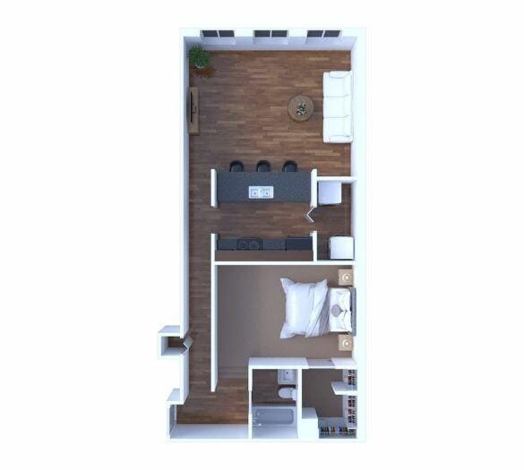 1 Bedroom 1 Bath In Chicago IL 60607 for Rent