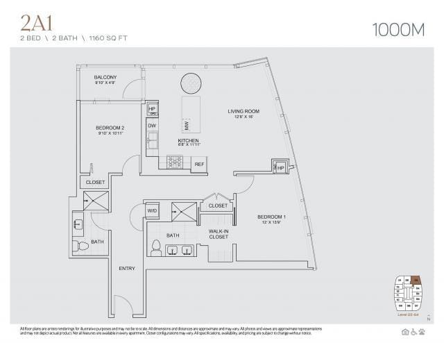 2 Bedroom 2 Bath In Chicago IL 60605 for Rent