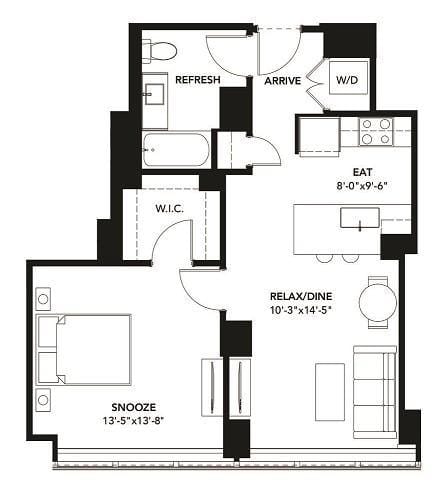 1 Bedroom 1 Bath In Chicago IL 60605 for Rent