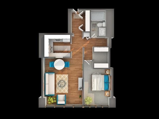 0 Bedroom 1 Bath In Chicago IL 60611 for Rent