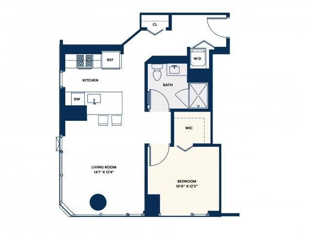 1 Bedroom 1 Bath In Chicago IL 60605 for Rent