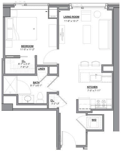 1 Bedroom 1 Bath In Chicago IL 60610 for Rent