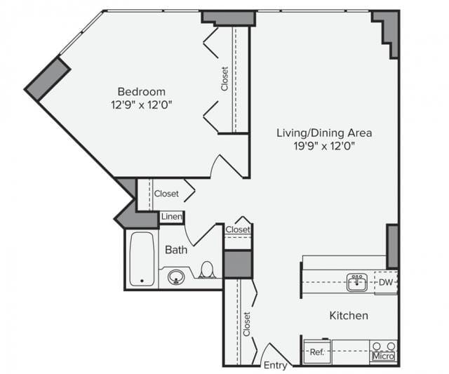 1 bedroom in Manhattan NY 10019 for Rent