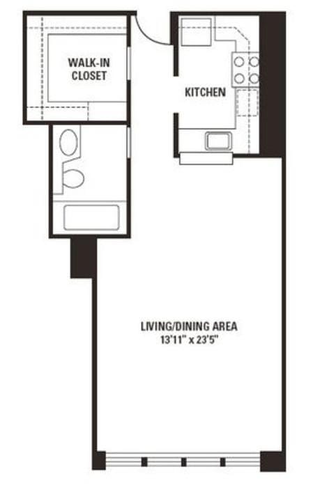 0 Bedroom 1 Bath In Chicago IL 60611 for Rent