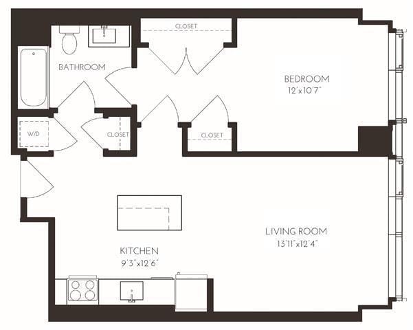 1 Bedroom 1 Bath In Boston MA 02210 for Rent