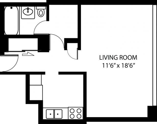 0 Bedroom 1 Bath In Chicago IL 60640 for Rent