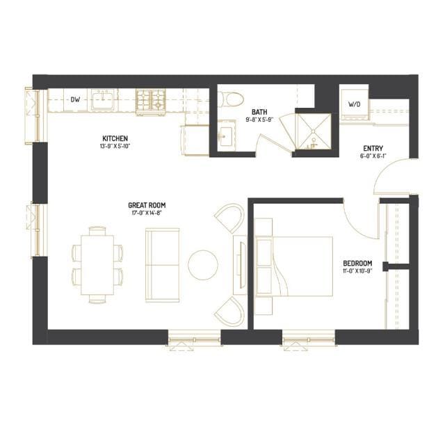 1 Bedroom 1 Bath In Chicago IL 60640 for Rent