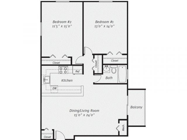 2 bedroom in Quincy MA 02169 for Rent
