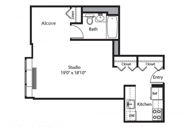 0 Bedroom 1 Bath In Manhattan NY 10002 for Rent