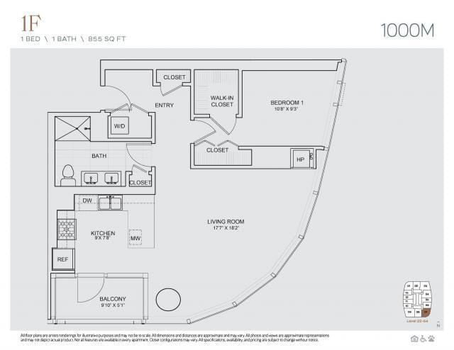 1 Bedroom 1 Bath In Chicago IL 60605 for Rent