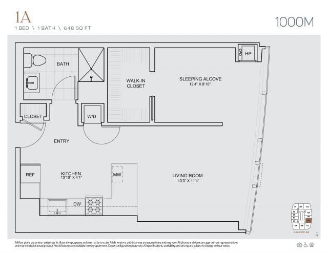 1 Bedroom 1 Bath In Chicago IL 60605 for Rent