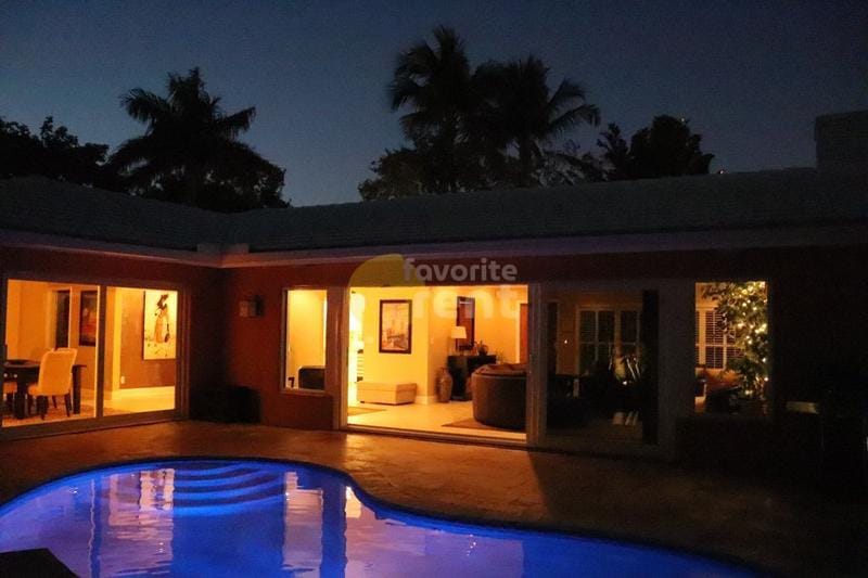 3 Bedroom 3 Bath House, Pool, SPA in Coral Ridge – Fort Lauderdale for Rent