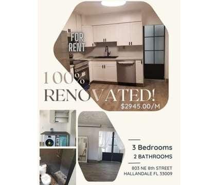 Free Moving Month-100% Renovated Gorgeous 3/2 House for Rent