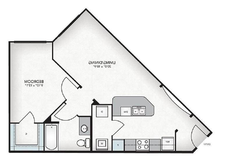 1/1 Mockingbird Flats - Lease Transfer for Rent