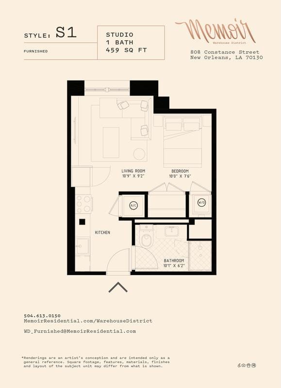 Memoir Warehouse District - S10 for Rent
