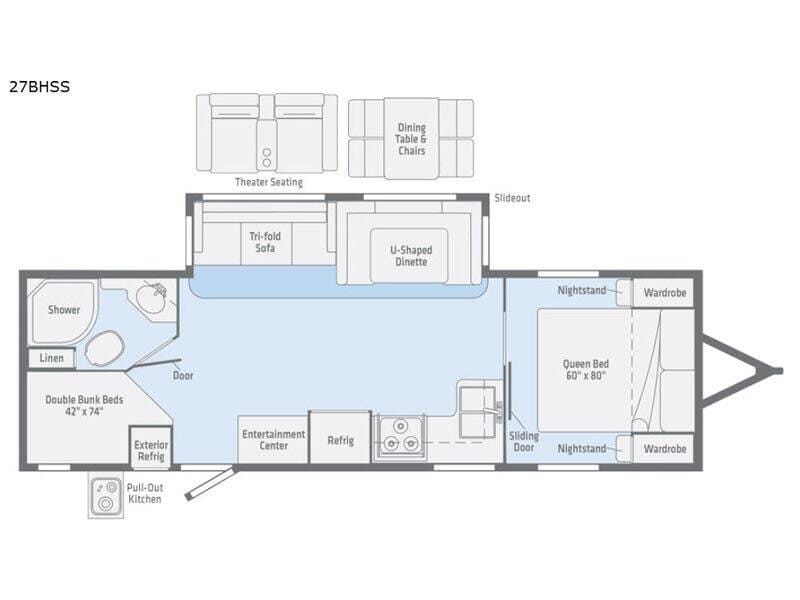 2018 Winnebago Minnie Plus 27BHSS for Sale