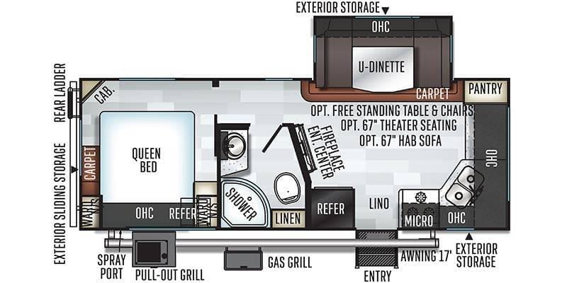 2019 Forest River Rockwood Mini Lite 2506S 25ft for Sale
