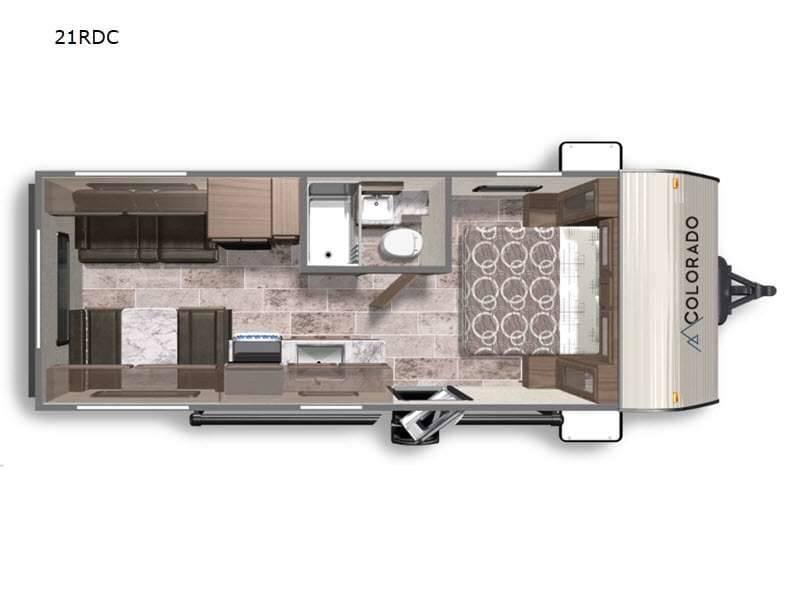 2022 Dutchmen Dutchmen RV Colorado 21RDC 25ft for Sale