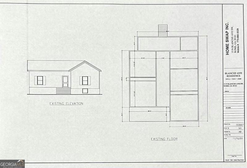 13 N BLANCHE AVE SW, Rome, GA 30161 Single Family Residence For Sale  MLS# 20160027