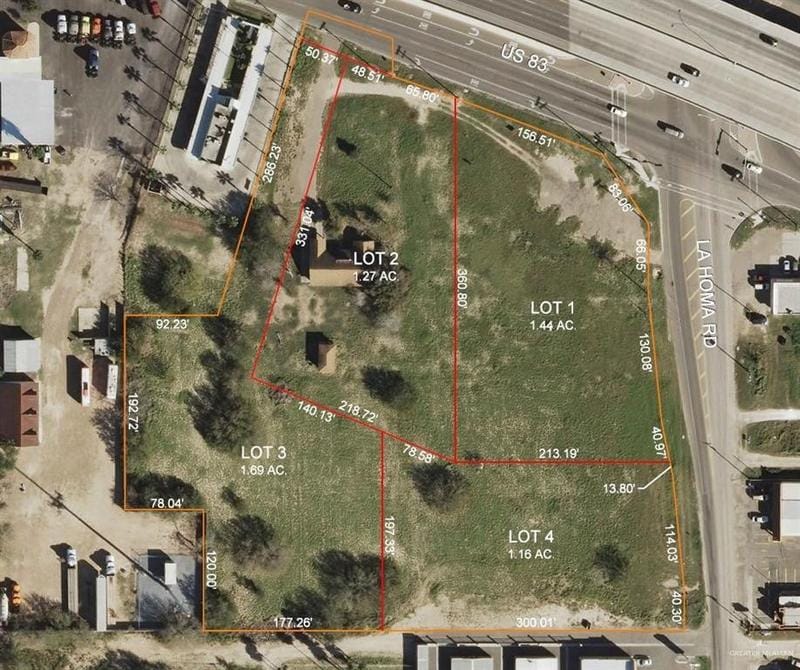 Lot 1 La Homa Road, Palmview, TX 78572 for Sale