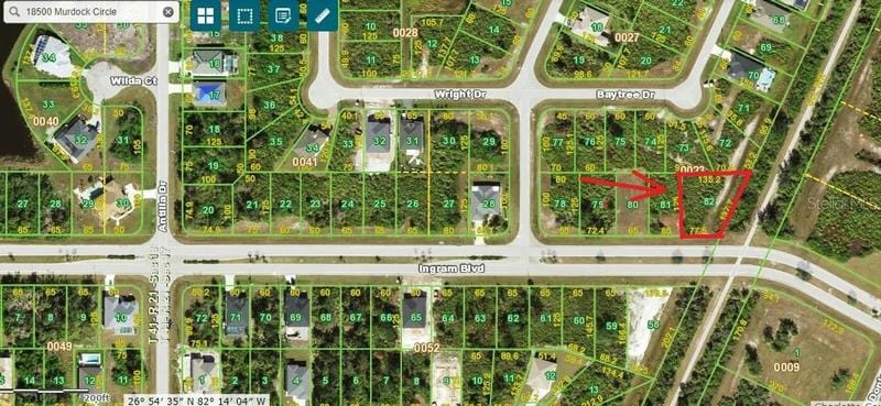 202 INGRAM BLVD, ROTONDA WEST, FL 33947 Land For Sale  MLS# C7485045