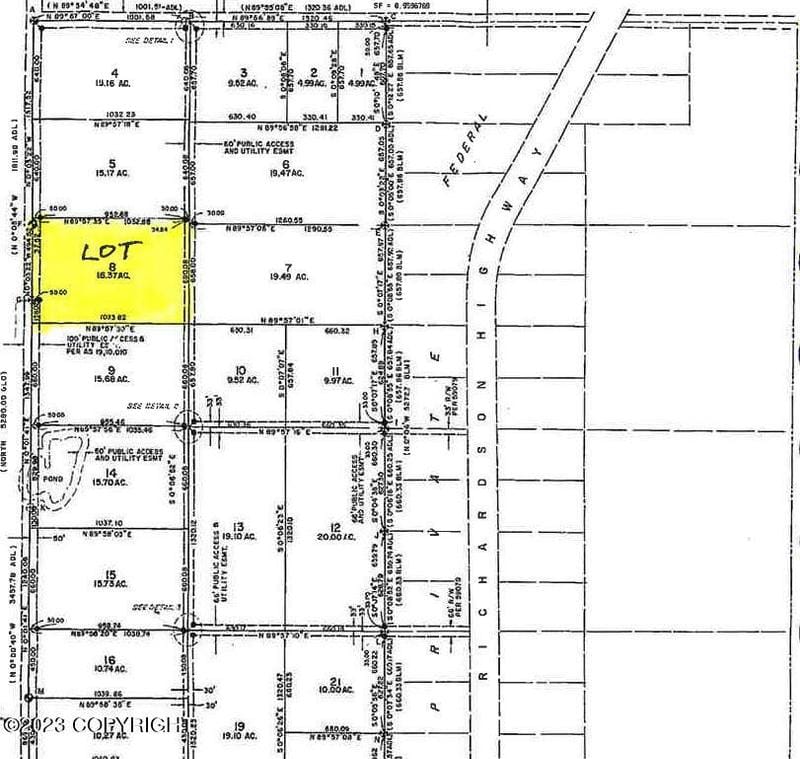 MI 117 RICHARDSON HIGHWAY, Glennallen, AK 99588 Land For Sale  MLS# 23-13940